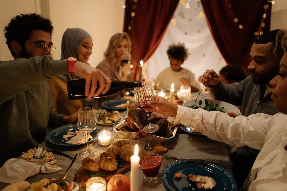 dîner  amis