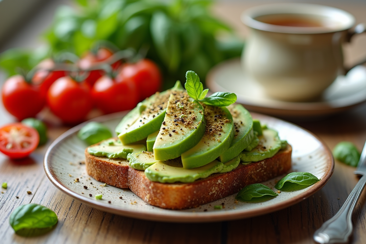 petit-déjeuner sain