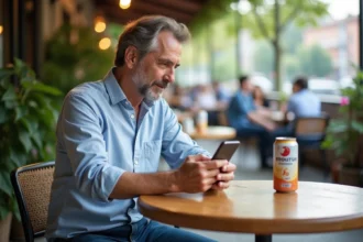 Produits alimentaires et boissons étiquetés 0 calories en supermarché