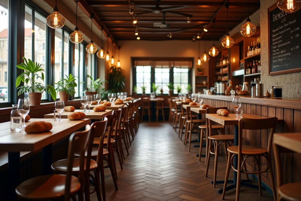 Intérieur chaleureux d